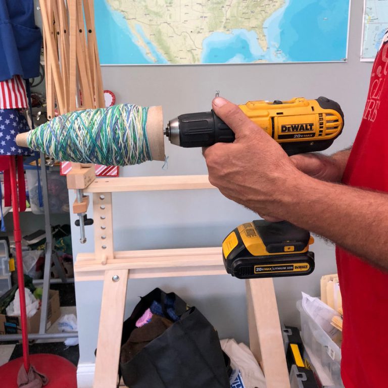 Drill Winder Erlbacher Knitting Machines